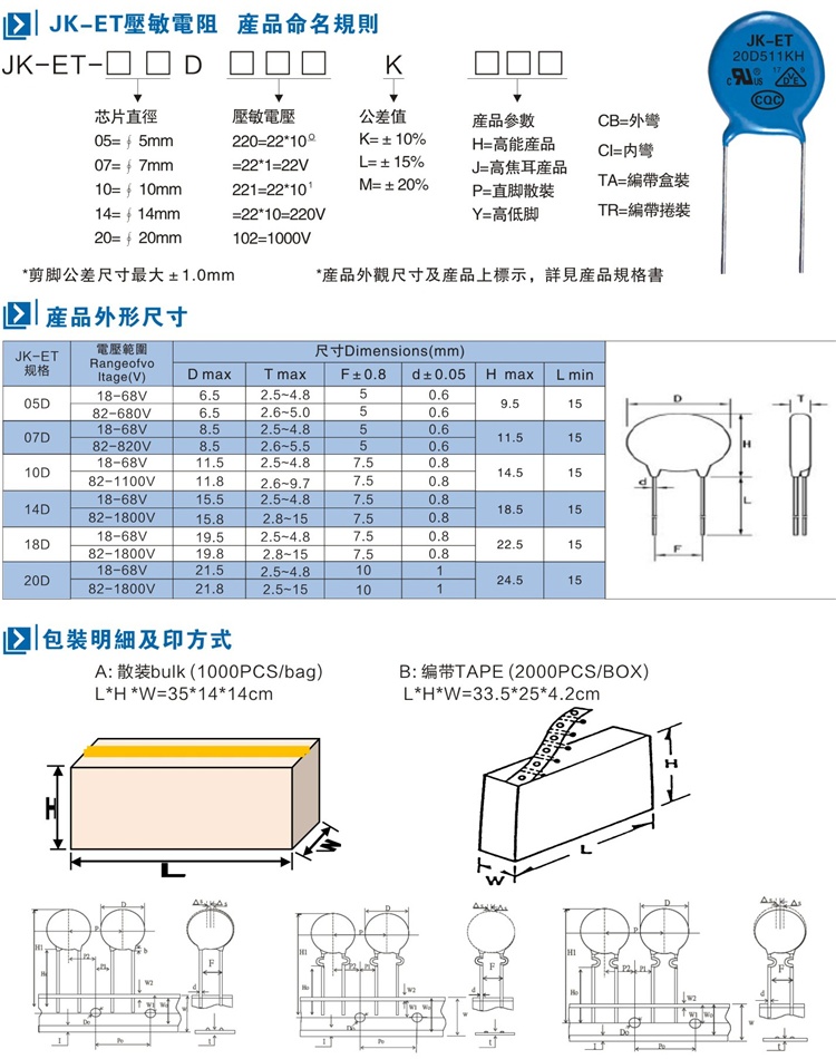 20D压敏电阻(图2) 20D压敏电阻(图2)
